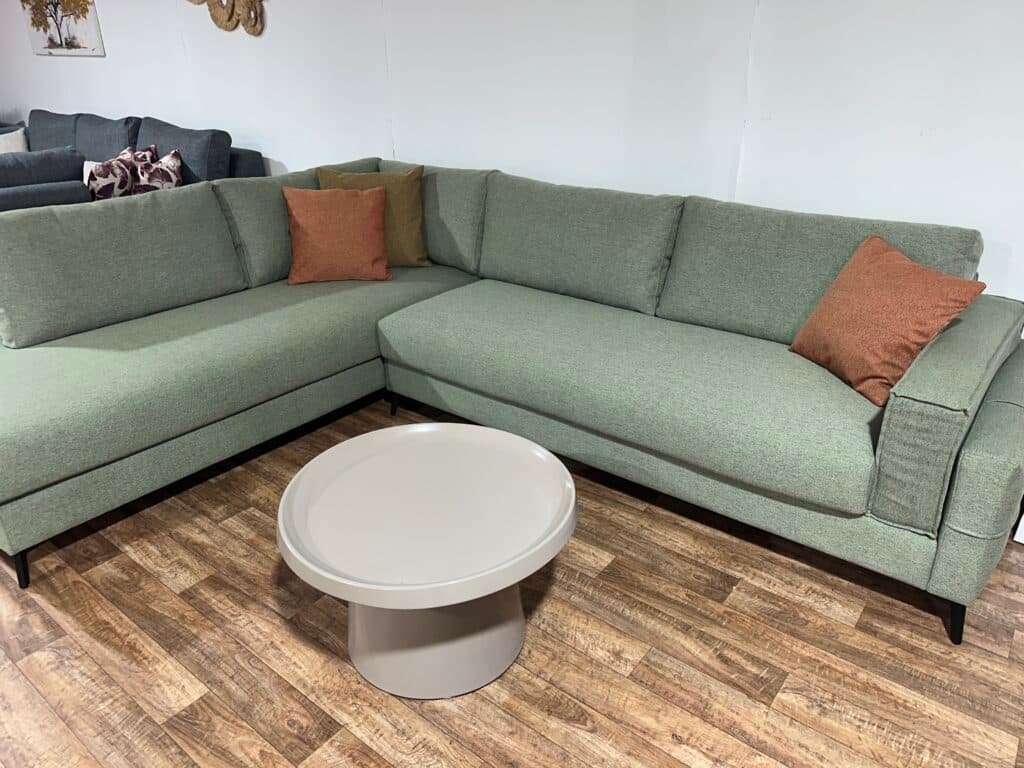 Γωνιακός Καναπές Πράσινος